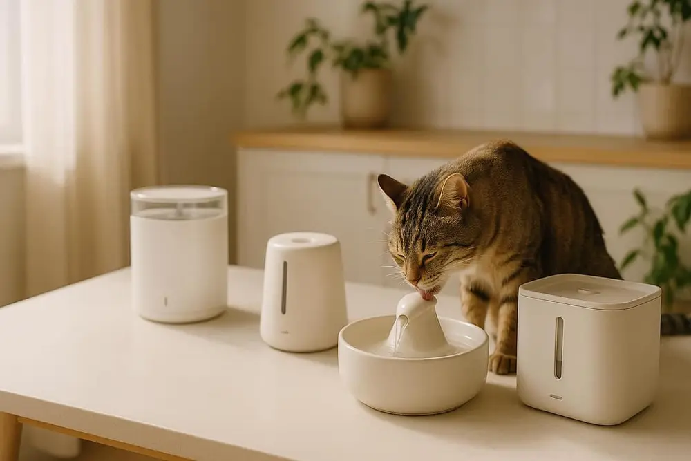 Comment choisir une fontaine à eau pour son chat ?