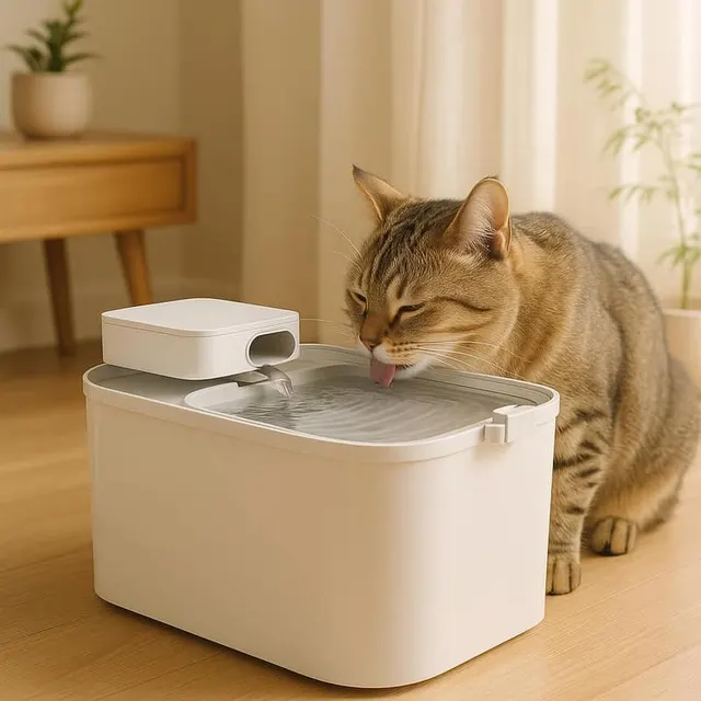 Fontaine en inox