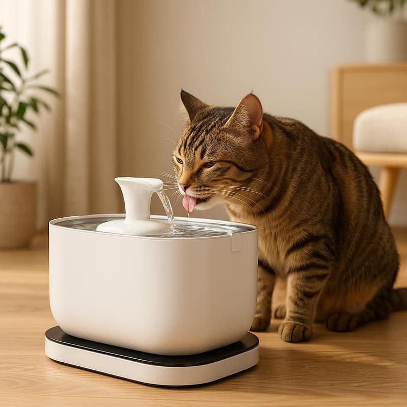 Fontaine à eau pour chat Petlibro 2,5L silencieuse sans fil